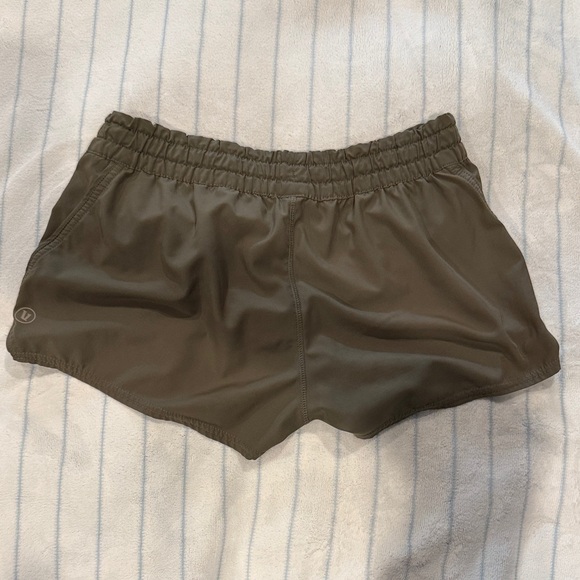 Olive Green Women's Shorts - Picture 2 of 2